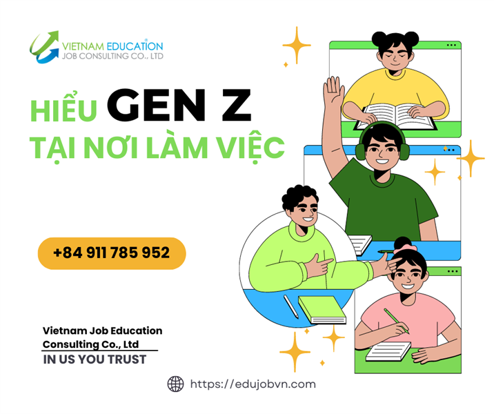 HIỂU VỀ THẾ HỆ GENZ TẠI NƠI LÀM VIỆC